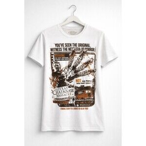 Halloween Texas Chainsaw Massacre  Crew Shirt Horror Drive in Small New A600